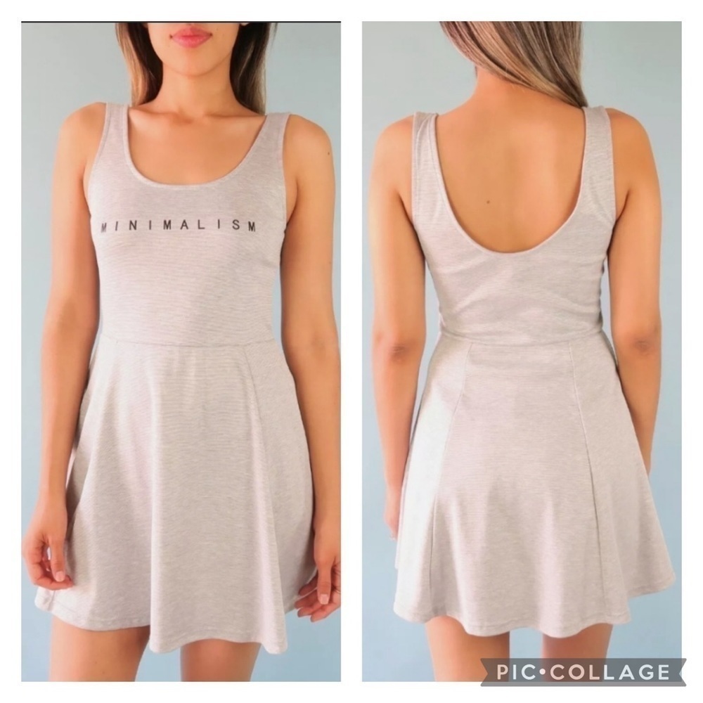 H&m Divided Minimalism Skater Dress